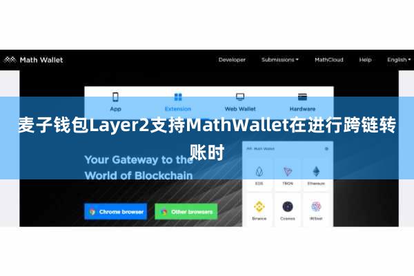 麦子钱包Layer2支持MathWallet在进行跨链转账时