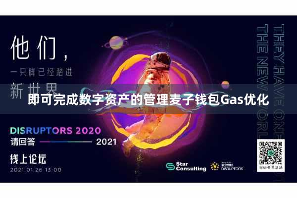 即可完成数字资产的管理麦子钱包Gas优化
