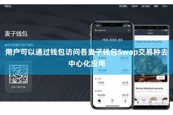 用户可以通过钱包访问各麦子钱包Swap交易种去中心化应用